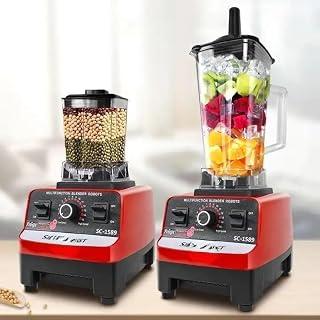 Multi-Function Electric Blender & Juicer 2-in-1 – 4500W Power, 2L Capacity, 15 Speeds, Stainless Steel Blades, Unbreakable Jar