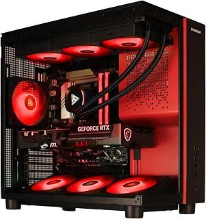 كمبيوتر العاب فانتوم RTX 5080 من ستورمكرافت، رايزن 7 9800X3D 32GB DDR5 2TB