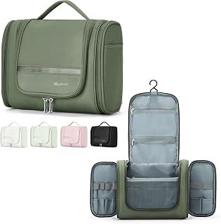ONXTHIN Toiletry Bag Travel Bag with Hanging Hook, Water-resistant Makeup Cosmetic Bag Travel Organizer for Accessories, Toiletries - Amazon Egypt Deals