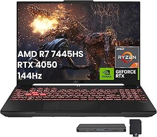 Exclusive Deal on ASUS TUF A16 16" WUXGA 144Hz Gaming Laptop, AMD Ryzen 7 7445HS, GeForce RTX 4050 Graphics, 16GB DDR5, 1TB SSD, RGB Backlit Keyboard, Copilot, Wi-Fi 6, Windows 11 Home, Gray, 1TB Docking Station Set - Amazon Egypt Deals