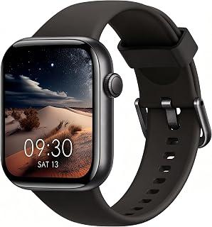 Exclusive Deal on Smart Watches for Men Women, Fitness Tracker with Heart Rate and Sleep Monitor, Gift for Dad Mom Couples IP68 Compatible with Android iOS Black - Amazon KSA Deals