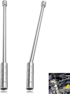 عرض حصري على Joyzzz Spark Plug Socket Set, 3/8 Inch Drive Magnetic Thin Wall Removal Tool, 14mm and 16mm Spark Plug Extraction Kit, 360 Swivel Design Professional Spark Plug Removal Tool for Car Maintenance - عروض أمازون السعودية