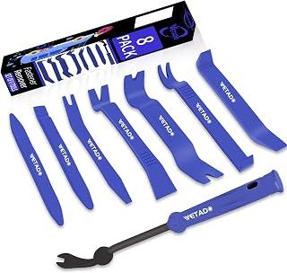 عرض حصري على Trim Removal Tool, Car Upholstery Repair Kit, Car Door Audio Panel Trim Removal Set, Fastener Terminal Remover Tool Set Clips Pry Kit Auto Clip Pliers (Dark Blue-8PCS) - عروض أمازون السعودية
