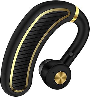عرض حصري على Ear Buds Wireless Bluetooth Earbuds, Bluetooth Headphones Single Ear Hook Wireless Headphone with Mic Noise Cancelling Waterproof Earphone Hands-Free Cell Phones Earpiece - عروض أمازون السعودية