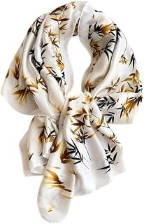 Sarah Women’s Long Silk Scarf Size 90 × 180 cm - Off White