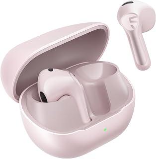 SOUNDPEATS Air6 HS BT 6.0 Wireless Earbuds, Semi-in-Ear Headphones with 13mm Triple-Magnet Bio-Composite Driver, LDAC Lossless &amp; Hi-Res Audio, 4-Mic Noise Cancelling, IPX5, Fast Charge