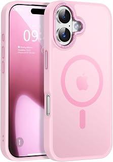 Exclusive Deal on Dl3 Mobilak Case for iPhone 17 Case Magnetic Translucent Matte Phone Cases [Compatible with MagSafe] Thin Slim Fit Shockproof Bumper Hard Protective Cover for Men Girls - Pink - Amazon Egypt Deals