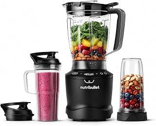 Exclusive Deal on Nutribullet SmartSense Blender, Power Base with 2 Blending Sizes, 5 Variable Speeds, Pulse And Smart Auto Cycle Technology, NBF-14, Black, 1 Year Warranty 1.8L 1500W NBF-14 Black - Amazon KSA Deals