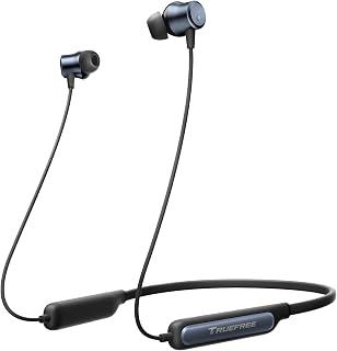 truefree F3 Neckband Headpones, Active Noise Cancelling Wireless Earbuds, Magnetic Bluetooth 5.4 Sports Earphones, 40dB ANC, Spatial Audio, Dual Connection, 34 Hours of Playtime, Workout, Commute