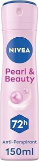 Exclusive Deal on NIVEA Antiperspirant Spray for Women, Pearl &amp; Beauty Pearl Extracts, 150ml - Amazon Egypt Deals