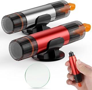 عرض حصري على Azonee 2 Pack Window Breaker Seatbelt Cutter, 2025 Upgraded Emergency Glass Breaker and Seatbelt Cutter Tool Set for Car Safety, Safe Hammer for Land and Underwater Escape (Red+Gray) - عروض أمازون السعودية