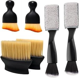 عرض حصري على 6 Pcs Auto Interior Dust Brush,Car Interior Dust Sweeping Soft Brush,Universal Car Interior Crevice Brush,Soft Bristles Dusting Sweeping Tool for Automotive Dashboard, Air Conditioner Vents,Computer - عروض أمازون السعودية