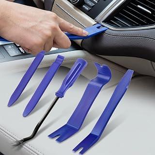 عرض حصري على 4Pcs Auto Panel Trim Removal Tool Set, Scratch-Proof Pry Tools for Car Interior, Dashboard and Door Panel Disassembly, Blue - عروض أمازون السعودية