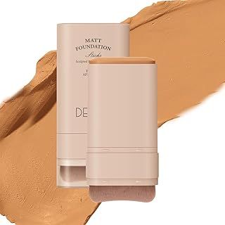 عرض حصري على Foundation Liquid, Matte Finish, Full Coverage Longwear Liquid Foundation Makeup, Portable Easy to Use Lightweight Foundation Stick, Sweat and Water Resistant #05 - عروض أمازون السعودية