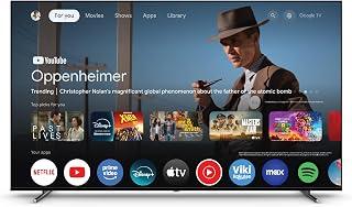 Exclusive Deal on Impex 75 Inch UHD Google QLED TV, 4K Ultra HD 3840x2160, HDR10, Dolby Audio, Smart TV with Google Assistant, Netflix, YouTube, Prime Video, Disney+, WiFi, Bluetooth, HDMI ARC, evoQ 75S4QLC2 - Amazon KSA Deals