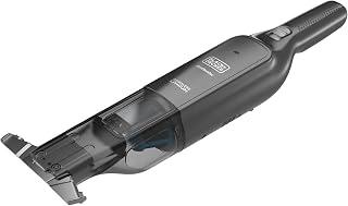 Black & Decker Cordless 12V Handheld Dustbuster Vacuum, 22 Air Watts,14 Mins Runtime, Ultra Wide Extendable Nozzle, Charging Base With 2.0Ah Battery HLVC320B11-GB2 Years Warranty