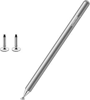 Joyroom JR-BP560s Excellent Series Portable Passive Stylus Pen, High Sensitivity Touch Screen Drawing Pen for iPad, iPhone, Samsung, Android Tablets & Smartphones, No Battery Required - Silver