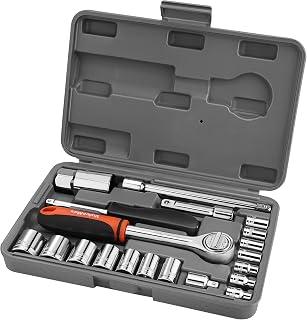 ValueMax 21-Piece Socket Wrench Set, 1/4" & 3/8" Drive