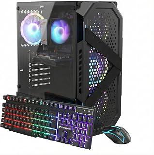كمبيوتر العاب/انتل كور i7 3.4G حتى 3.9G/ذاكرة 32G/1TB SSD/واي فاي/6 مرواح RGB/بلوتوث 5.0/جيفورس RTX 3060 12G GDDR6/كيبورد/ماوس+قاعدة/ساوند بار بلوتوث RGB/ميكروفون العاب من اس تي جي اوبرون، W10P64