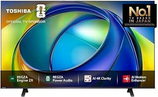 Toshiba 50 inch 4K Ultra HD Smart VIDAA TV, Dolby Vision Atmos, AI HDR Enhancer, Game Mode - 50C350RP