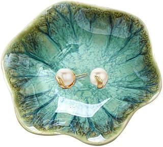 عرض حصري على Binoster Ceramic Jewellery Bowl, Gifts for Women Leaf Jewellery for Her Jewellery Plate Key Tray Small Ring Bowl Holder Bedside Decor Home Decor Christmas Birthday Friendship Gift for - عروض أمازون السعودية