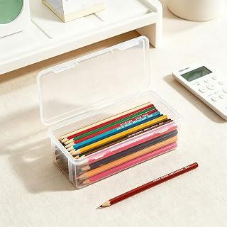 عرض حصري على Pencil Case, Clear Large Capacity Pencil Box Organizer for Office Supplies - عروض أمازون السعودية