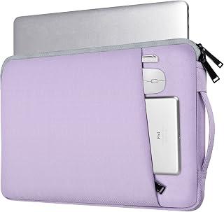 عرض حصري على Laptop Case 15.6 Inch, Laptop Sleeve Computer Carrying Bag for HP Pavilion/Envy x360, Dell, ASUS VivoBook/ZenBook 15, HP Lenovo Samsung MSI Acer Chromebook Notebook Computer Case, Purple - عروض أمازون السعودية