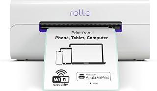عرض حصري على Rollo Wireless Shipping Label Printer - Wi-Fi Thermal Label Printer for Shipping Packages - AirPrint from iPhone, iPad, Mac - 4x6 Label Printer - عروض أمازون السعودية