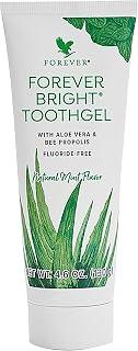 عرض حصري على Forever Living - Bright Toothgel - Fluoride-Free Aloe Vera Gel with Bee Propolis, Peppermint-Spearmint Flavor, Dental Care, 4.6 oz - عروض أمازون السعودية