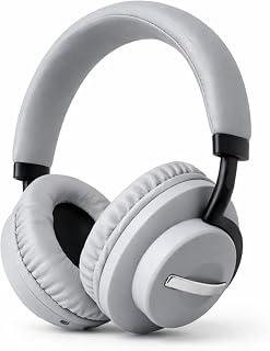 SD-1006 Wireless Bluetooth Headphones, 40mm Stereo Sound, Support TF External Memory Card Mode Bluetooth 5.1, 8 Hours Playtime Ergonomic Design with Adjustable Soft Earpads (Silver)