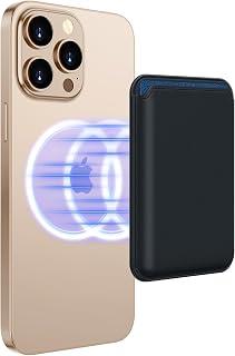 عرض حصري على Homsctect Upgraded MagSafe Wallet, 3 Cards Holder, 23 Magnets, Credit Card RFID Blocking, Slim Leather, Magnetic Wallet for iPhone 16/15/14/13/12 Series - Black - عروض أمازون مصر