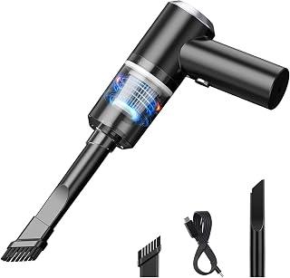 Generic Mini Handheld Vacuum -Cordless Rechargeable Portable Vacuum Cleaner with LED Light, USB Vacuum Cleaner for Car,Home, Keyboard, Pet Hair (White)