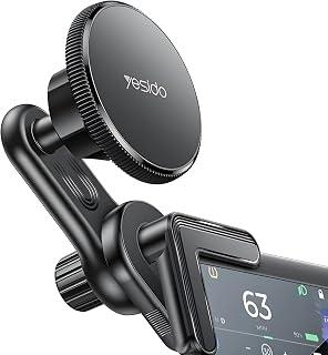 Next Store C213 Magnetic Car Mount Phone Holder, 360° Rotation, Adjustable, Strong Mount, Compatible with All iPhone and Android Phones