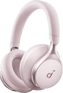 Soundcore by Anker, Space One, Active Noise Cancelling Headphones, 2X Stronger Voice Reduction, 40H ANC Playtime, App Control, LDAC Hi-Res Wireless Audio, Comfortable Fit, Clear Calls, Bluetooth 5.3