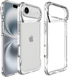 Exclusive Deal on Dl3 Mobilak for iPhone 17 Air Case Transparent, Heavy Duty Durable 3-Layer [Not Yellowing][Military Grade Drop Protection] Shockproof/DropProof Protective Cover - Clear - Amazon Egypt Deals