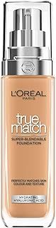 عرض حصري على L'OREAL Paris True Match Liquid Foundation - 6N | Honey | Skincare Infused with Hyaluronic Acid |SPF 17 - عروض أمازون السعودية