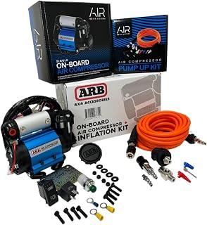 عرض حصري على ARB Inflation Kit Air Compressor and Orange Air Hose Pump Up Kit with Quick Fitting Bundle On Board System, CKMA12 and 171302 Part Numbers in a New Air Systems Printed Box (Compressor &amp; Inflation Kit) - عروض أمازون السعودية