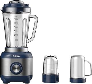 Exclusive Deal on CLIKON 3 IN 1 JUICE BLENDER WITH POWERFUL COPPER MOTOR 600W STAINLESS STEEL SHARP BLADES 1.8 BLENDER UNBREAKABLE JARS- CK2684 - Amazon KSA Deals