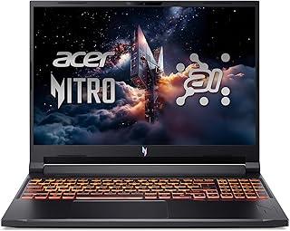 Acer Nitro V 16 AI Copilot+ PC Gaming Laptop | AMD Ryzen AI 5 340 Processor | NVIDIA GeForce RTX 5060 Laptop GPU | 16" WUXGA IPS 180Hz Display | 16GB DDR5 | 512GB Gen 4 SSD | Wi-Fi 6E | ANV16-61-R2QY