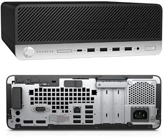 Exclusive Deal on HB ProDesk 600 G3 Desktop Computer - lntel Core i3 (7th Gen) i3-7100 3.70 GHz - 8 GB DDR4 SDRAM - 256GB SSD - Windows 10 Pro 64-bit - Jet Black - DVD-Writer - Amazon Egypt Deals