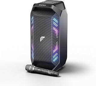 عرض حصري على FASTER X450 Bluetooth Speaker 90W RMS, Portable Wireless Speaker with Dual 6.5-Inch Woofers, 7000mAh Battery, 7 Hours Playtime, TWS Pairing, USB Playback, FM Radio &amp; AUX Input - عروض أمازون السعودية