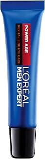 عرض حصري على L'Oréal Men Expert Men's Eye Cream, Hyaluronic Acid Eye Care for Ageing, For Dry &amp; Dull Skin, Power Age, 15ml - عروض أمازون مصر