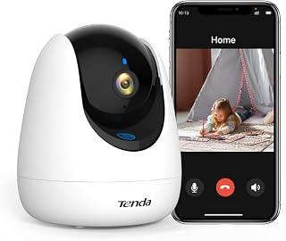 Exclusive Deal on Tenda Camera for Home Security, 2K Indoor Camera Room Camera Wireless, 360° Pan Tilt WiFi Camera with Phone APP, 2-Way Audio, Night Vision, Smart Tracking, Human&amp;Cry Detection,Baby&amp;Pet Monitor CP3 Pro - Amazon KSA Deals