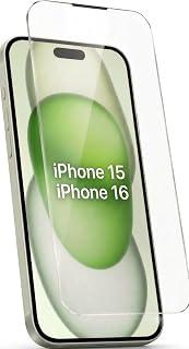 Exclusive Deal on TEN.TECH Tempered Glass Screen Protector Compatible with iPhone 15/16, HD Clear Full Coverage, No Black Frame, Anti-Dust Filter, 9H Scratch Resistant, Bubble-Free, Easy Installation - Amazon Egypt Deals