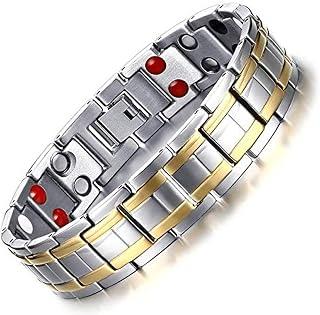 عرض حصري على MEN BRACELETS HEALTH POWER ENERGY GERMANIUM MAGNETIC STONE - عروض أمازون السعودية