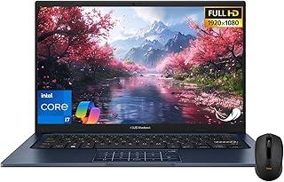 عرض حصري على ASUS Vivobook 14" Laptop - FHD (1920 * 1080) - Intel Core i7-1355U - 10 Cores - Intel UHD Graphics - Copilot - Privacy Camera - Windows 11 Home - w/Wireless Mouse (16GB RAM | 1TB SSD) - عروض أمازون السعودية