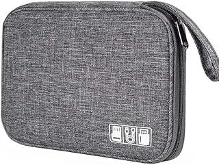 Exclusive Deal on "Smart Wire Secrets &amp; Electronics Organization Bag: Carry Your Digital Life Safely" Portable Organizer Bag for Cables, Electronic Accessories, Cords, Mobile, Charger, Flash Drive and More (Sandy) - Amazon Egypt Deals