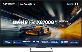 Exclusive Deal on SKYWORTH 75X8700G 75-Inch 4K MiniLED TV with Dolby Vision, HDR10+, 144Hz VRR, Dolby Atmos, Google TV, HDMI 2.1, Bluetooth 5.1, Voice Control - Amazon KSA Deals