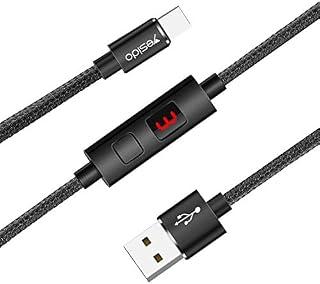 Generic Auto Shut Off Charging Timer for Android phones 18''L x 8''W x 1.5''H Black Yesido Ca46 Usb-C Cable