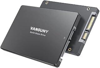 فانسوني SSD داخلي 256GB ساتا III 2.5 انش 6GB/s، ناند ثلاثي الابعاد، سرعة قراءة 500 ميجابايت/ثانية، كتابة 430 ميجابايت/ثانية، للابتوب والكمبيوتر المكتبي، الكل في واحد (X12، 256GB)
